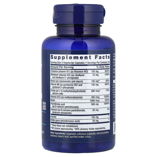 Life Extension, BioActive Complete B-Complex, 60 Vegetarian Capsules