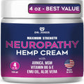 Dr. JOEL'S Neuropathy Nerve Relief Cream - Organic Neuropathy Support Cream for Feet, Hands, Legs and Toes - 4 OZ Value Pack- Made in USA